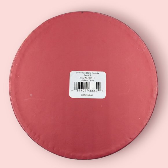 Lenox Snowman Ornaments Set of 5 Playing Instruments Gilded Porcelain Christmas - Picture 14 of 14